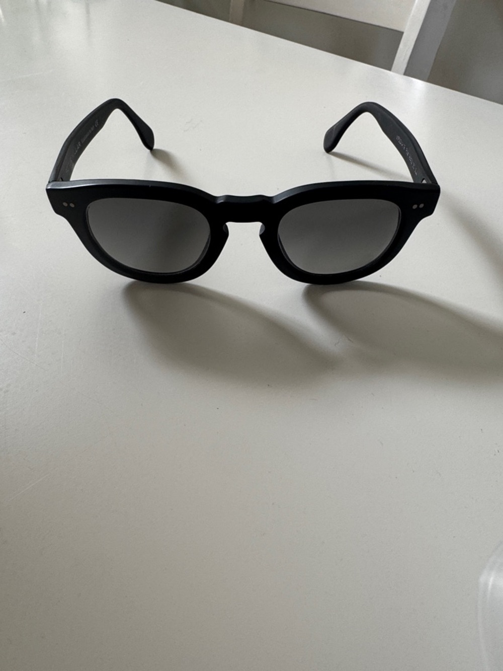 Peter Millar Black Polarize Sunglasses with Gray Lenses